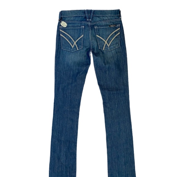 NWT William Rast Stella Straight Stretch Boot Cut Jeans Size 26 - Picture 3 of 5